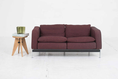 Canapé vintage RH 302 de Robert Haussmann pour de Sede bordeaux violet