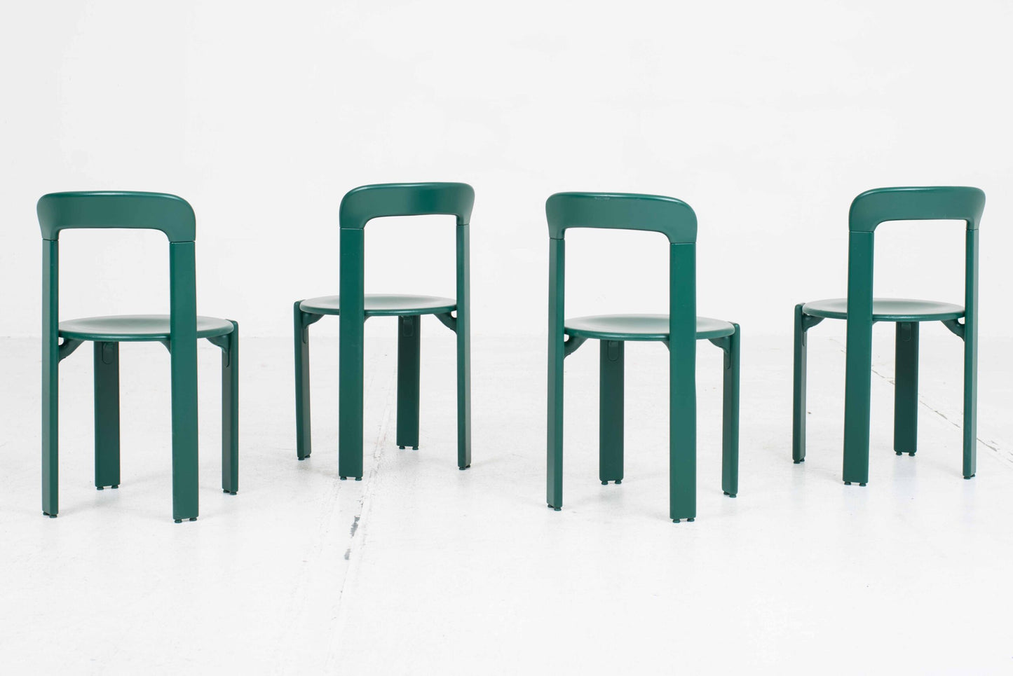 Chair Type 3300 by Bruno Rey for Dietiker in moss green