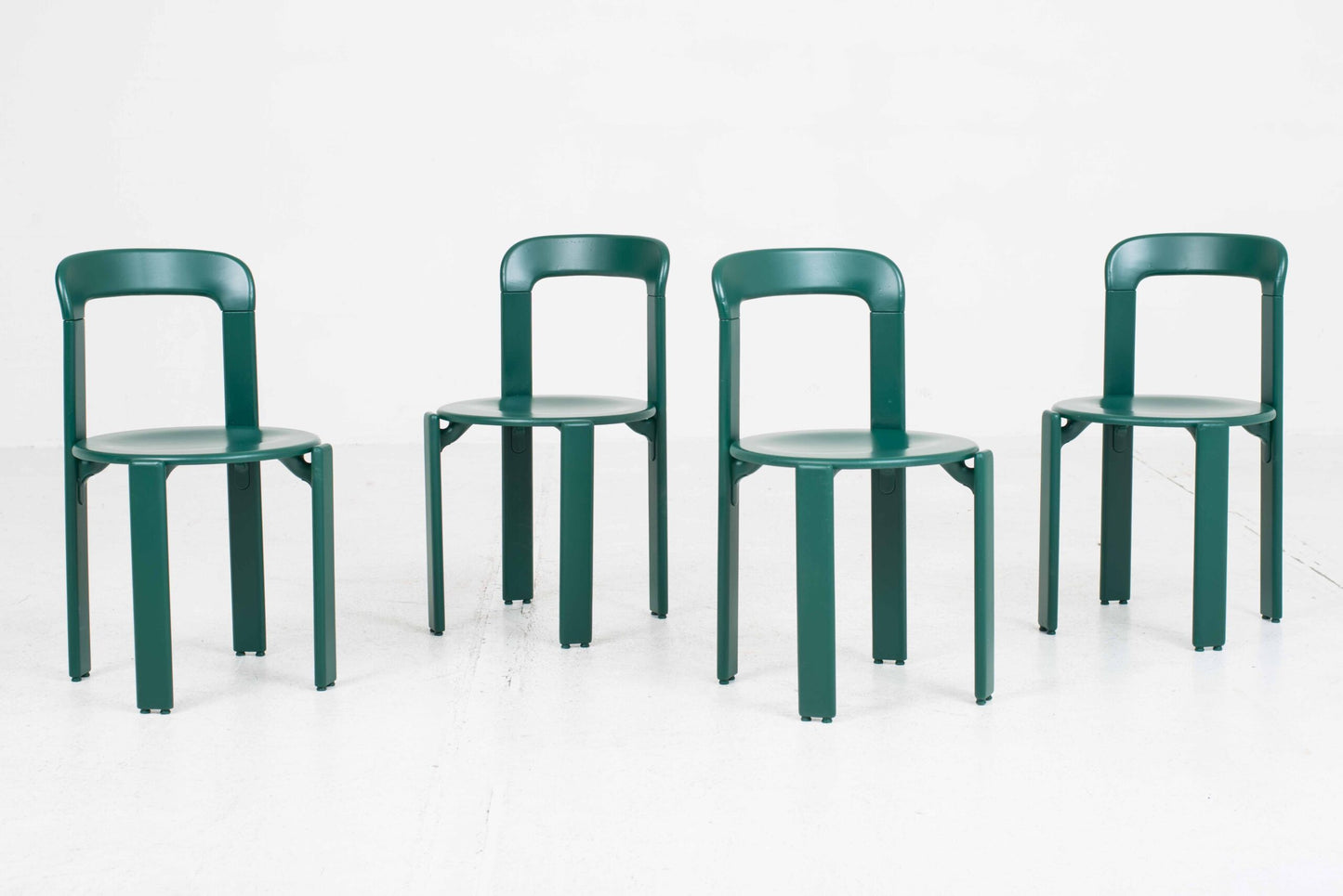 Chair Type 3300 by Bruno Rey for Dietiker in moss green