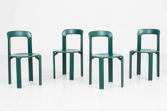 Chair Type 3300 by Bruno Rey for Dietiker in moss green