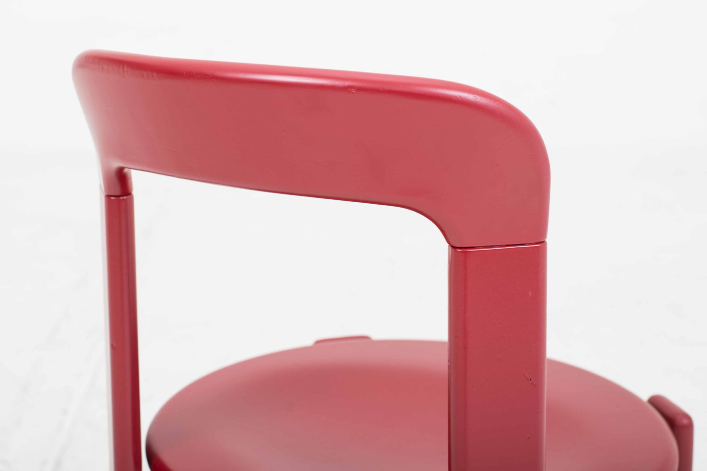 Vintage Stuhl Typ 3300 von Bruno Rey für Dietiker in Weinrot