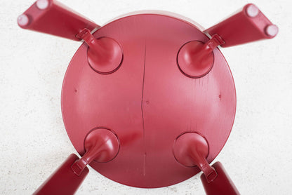 Vintage Stuhl Typ 3300 von Bruno Rey für Dietiker in Weinrot