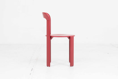 Vintage Stuhl Typ 3300 von Bruno Rey für Dietiker in Weinrot