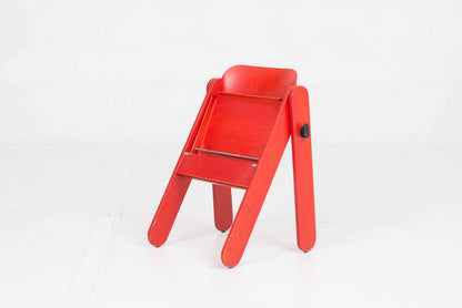 Set von 4 Vintage Klappstuhl von Robert und Trix Haussmann für Dietiker
