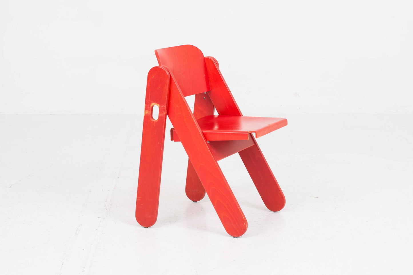 Set von 4 Vintage Klappstuhl von Robert und Trix Haussmann für Dietiker