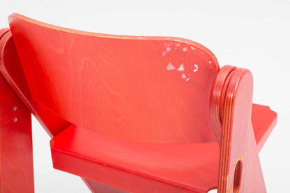 Set von 4 Vintage Klappstuhl von Robert und Trix Haussmann für Dietiker