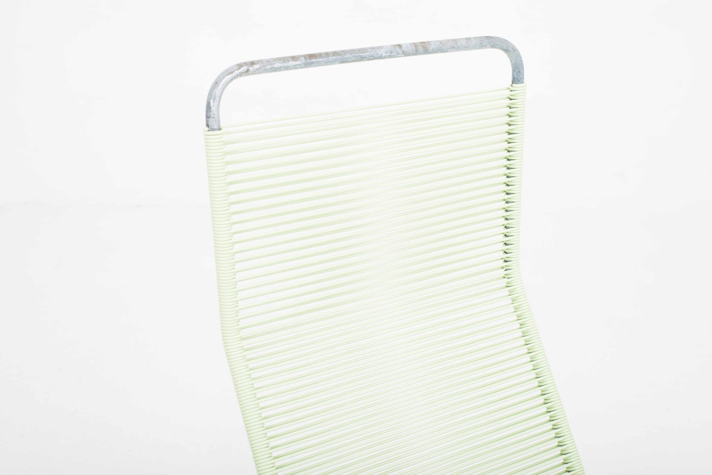 Vintage Liegestuhl Spaghetti von Huldreich Altorfer für Embru in Hellgrün