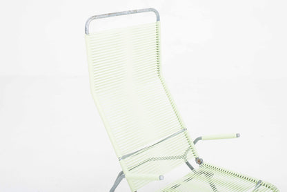 Vintage Liegestuhl Spaghetti von Huldreich Altorfer für Embru in Hellgrün