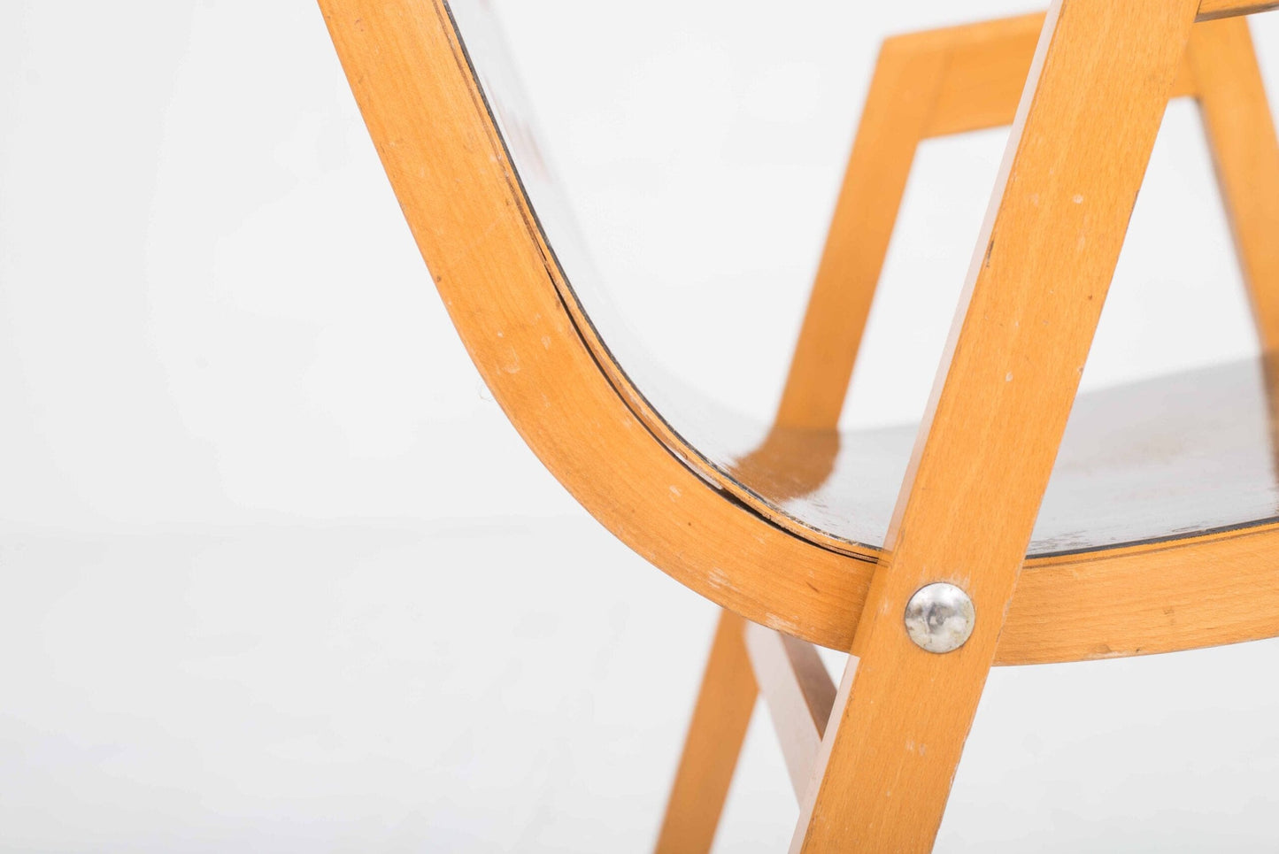 Vintage Stadthallen Wien Stuhl von Roland Rainer für Emil und Alfred Pollak