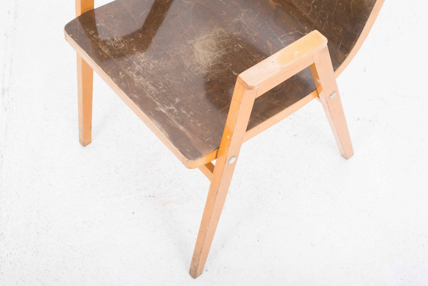 Vintage Stadthallen Wien Stuhl von Roland Rainer für Emil und Alfred Pollak