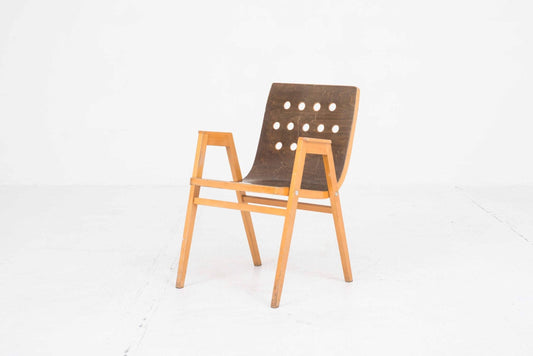 Vintage Stadthallen Wien chair by Roland Rainer for Emil and Alfred Pollak