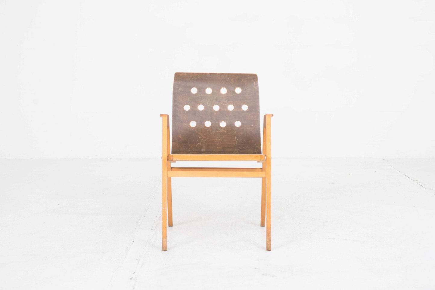 Vintage Stadthallen Wien Stuhl von Roland Rainer für Emil und Alfred Pollak