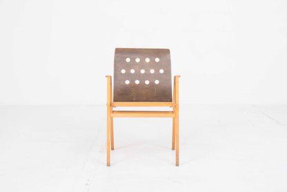 Vintage Stadthallen Wien Stuhl von Roland Rainer für Emil und Alfred Pollak