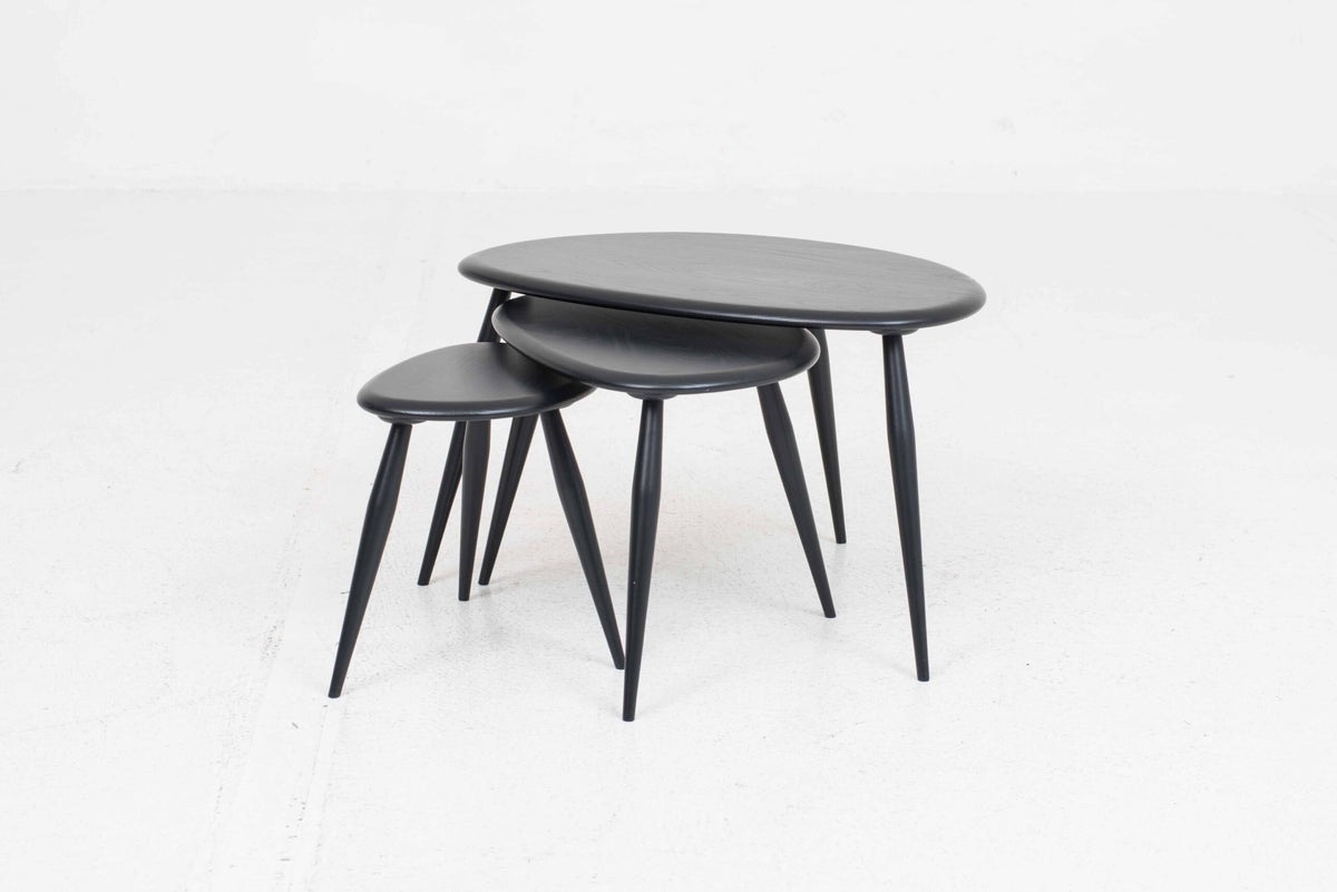 Set von 3 Pebble Beistelltische von Lucian Randolph Ercolani für Ercol