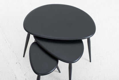 Set von 3 Pebble Beistelltische von Lucian Randolph Ercolani für Ercol