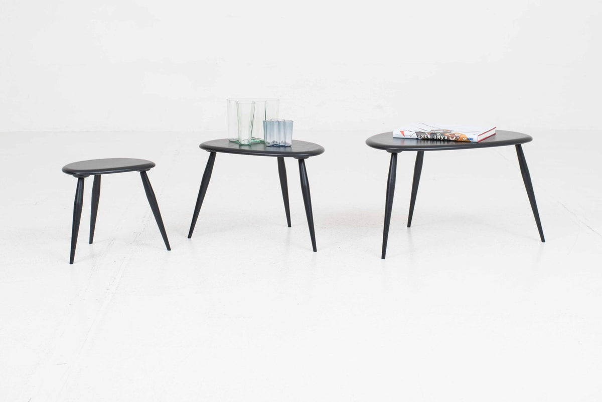 Set von 3 Pebble Beistelltische von Lucian Randolph Ercolani für Ercol
