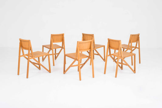 Vintage Stuhl Frame Chair von Wouter Scheublin für Established und Sons Set von 6