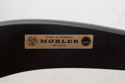 Vintage Schaukelstuhl J16 von Hans J. Wegner für FDB Møbler