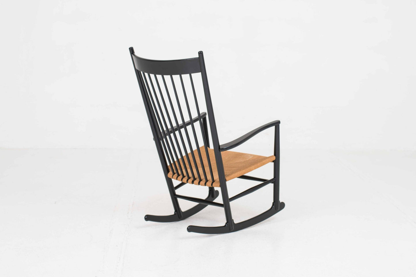 Vintage Schaukelstuhl J16 von Hans J. Wegner für FDB Møbler