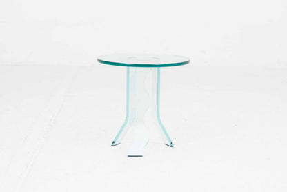 Vintage Beistelltisch C-ID von Fiam aus Glas, 45cm