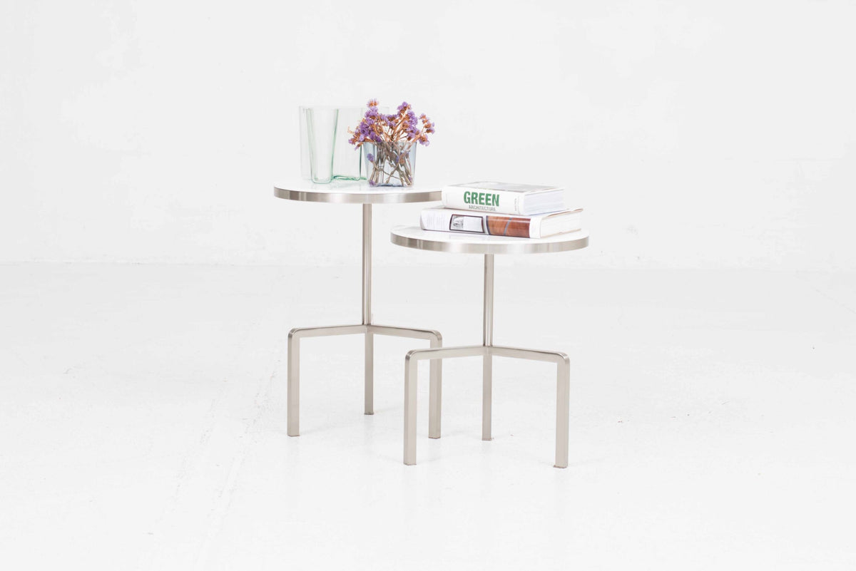 Set von 2 Vintage Beistelltisch "Kidd" von Antonio Citterio für Flexform