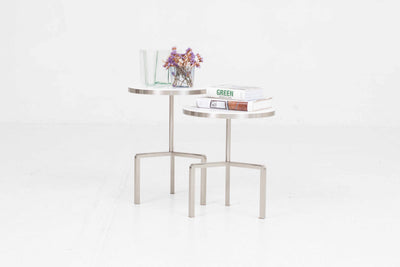 Set von 2 Vintage Beistelltisch "Kidd" von Antonio Citterio für Flexform