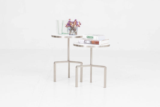 Set von 2 Vintage Beistelltisch "Kidd" von Antonio Citterio für Flexform