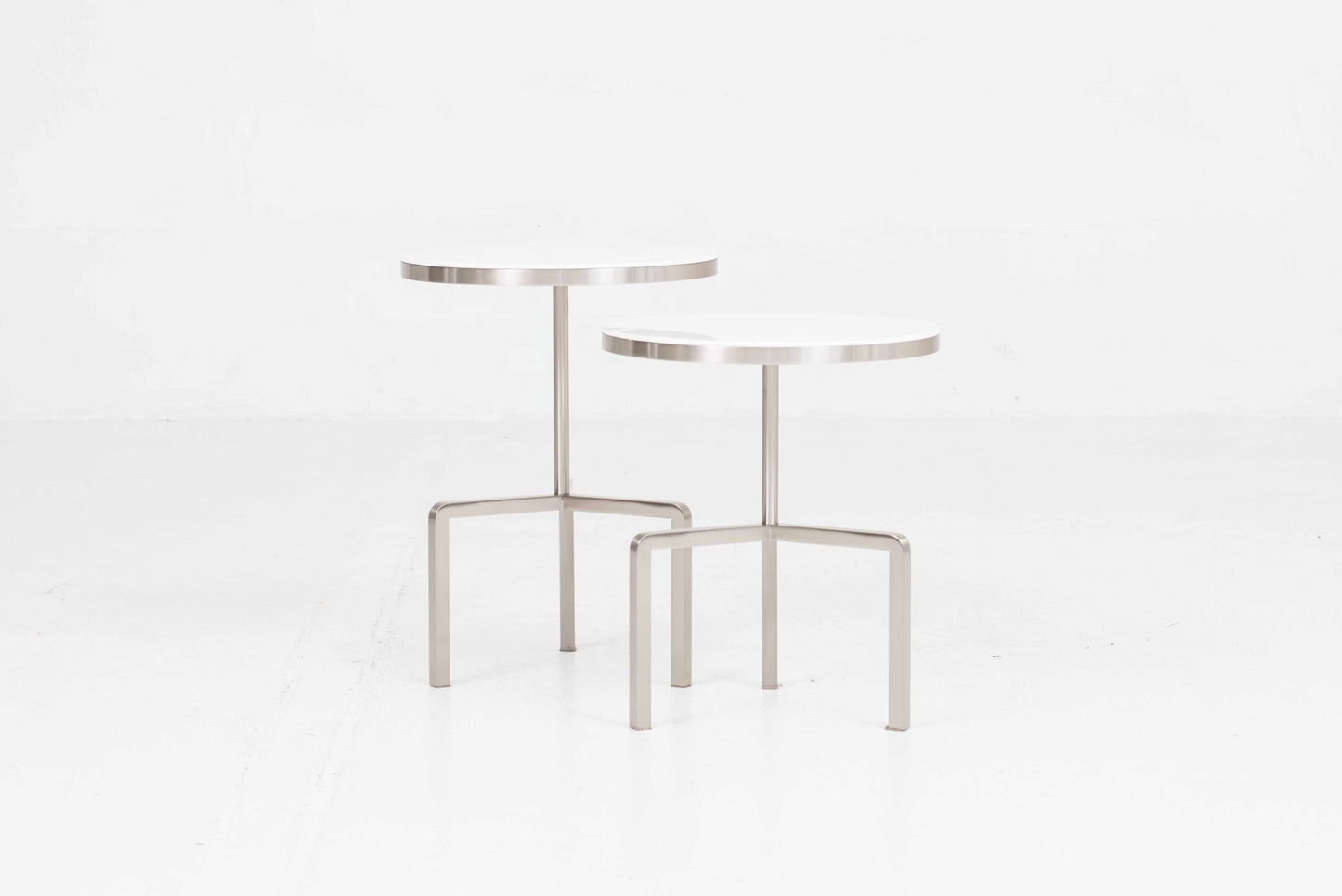 Set von 2 Vintage Beistelltisch "Kidd" von Antonio Citterio für Flexform