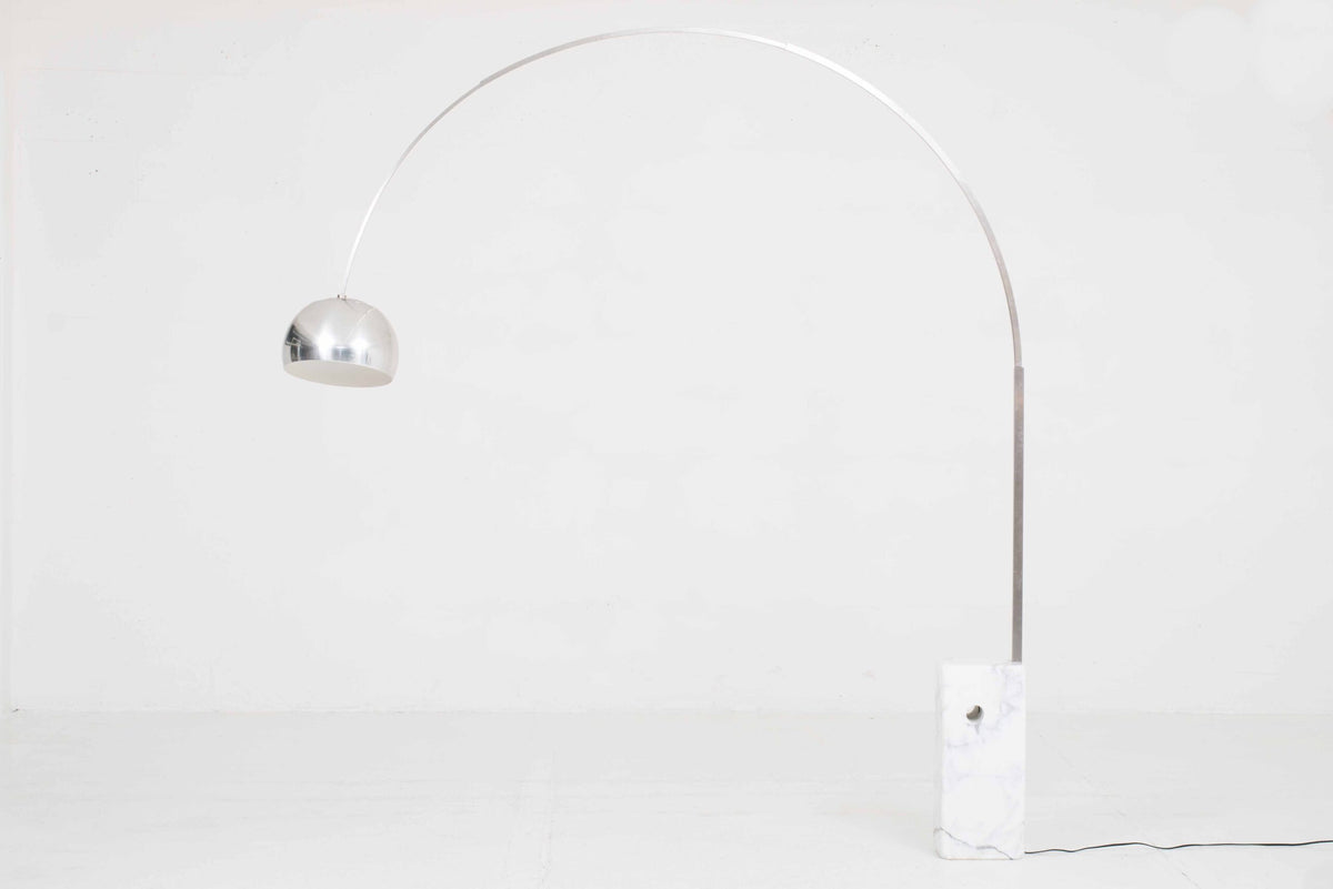 Vintage Bogenleuchte Arco von Achille und Pier Giacomo Castiglioni für Flos