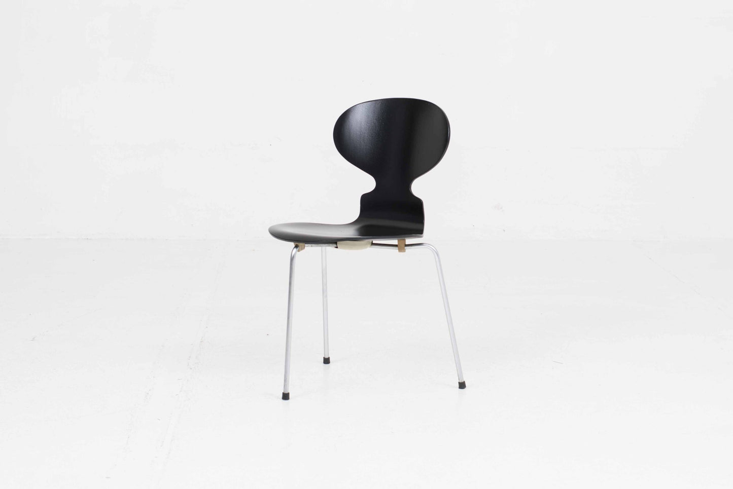 Vintage Stuhl Ameise 3101 von Arne Jacobsen für Fritz Hansen, Schwarz