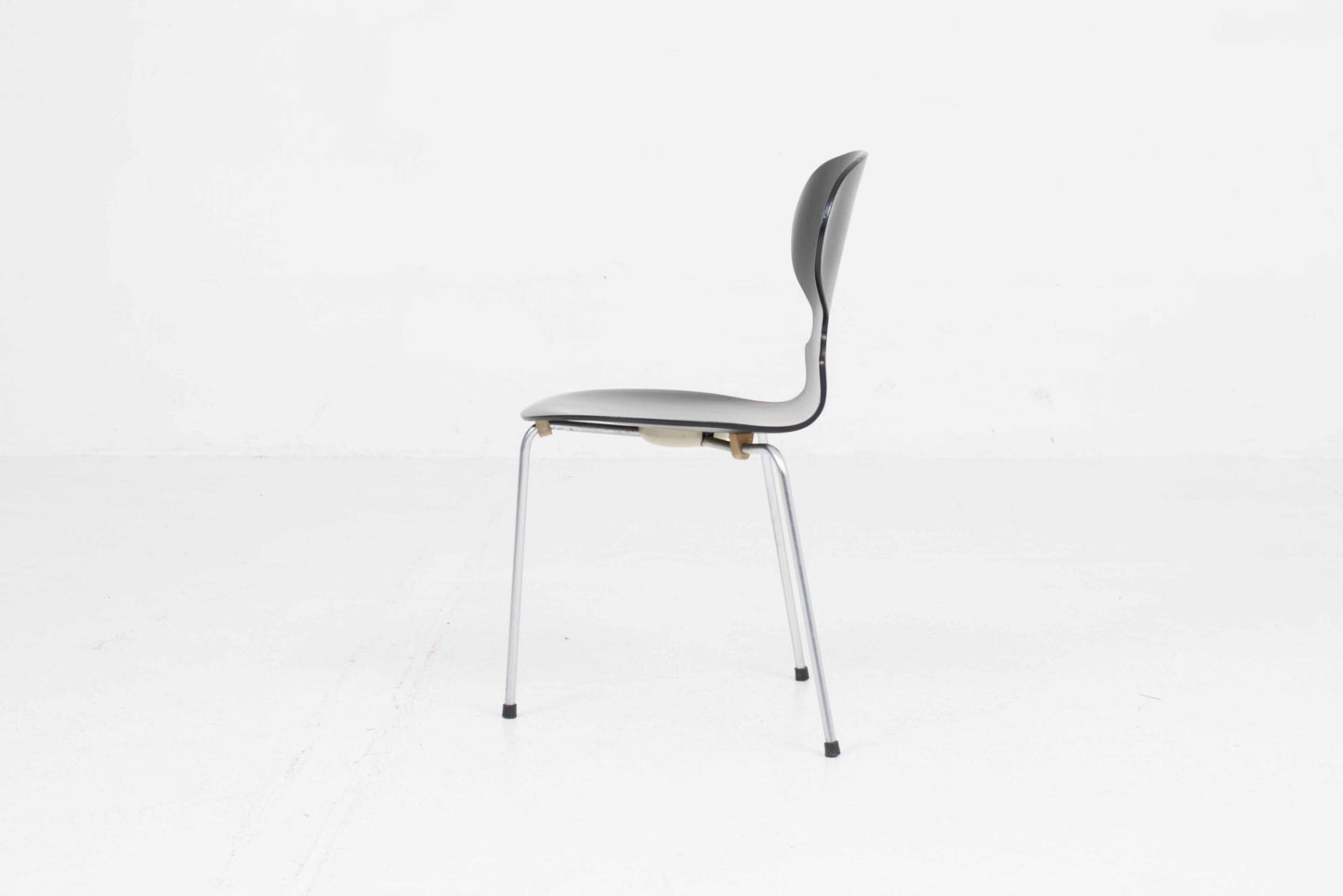Vintage Stuhl Ameise 3101 von Arne Jacobsen für Fritz Hansen, Schwarz