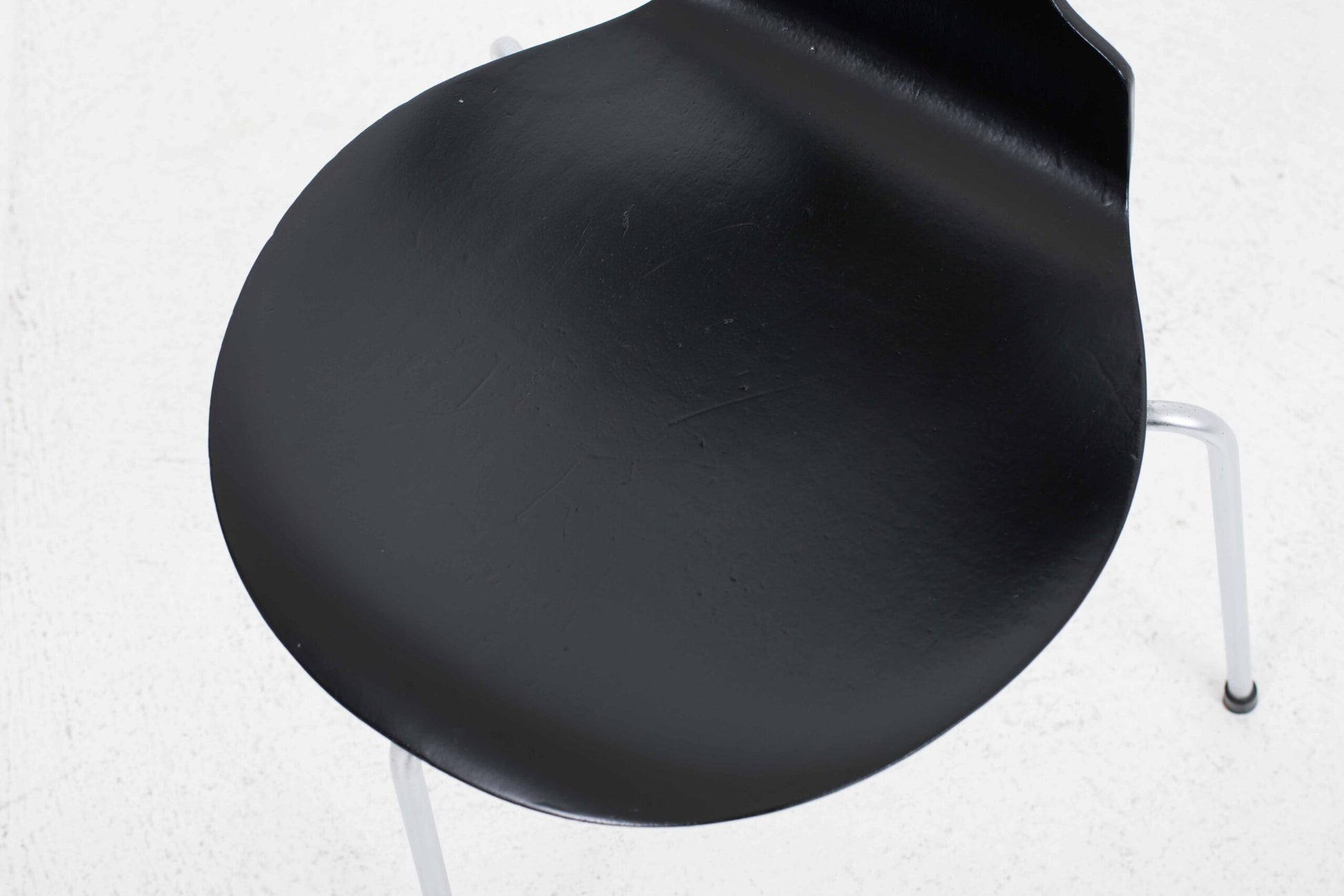 Vintage Stuhl Ameise 3101 von Arne Jacobsen für Fritz Hansen, Schwarz