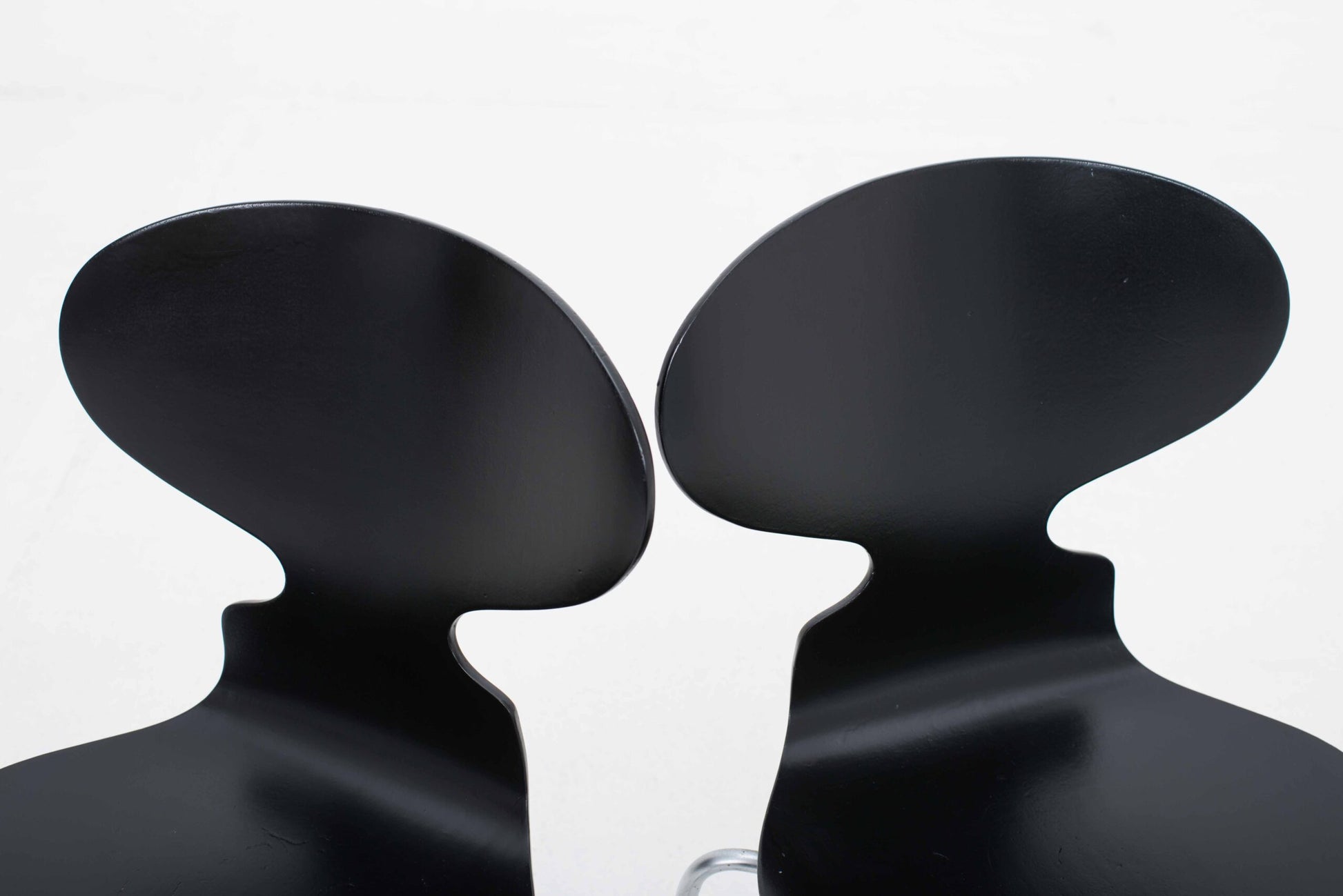 Vintage Stuhl Ameise 3101 von Arne Jacobsen für Fritz Hansen, Schwarz