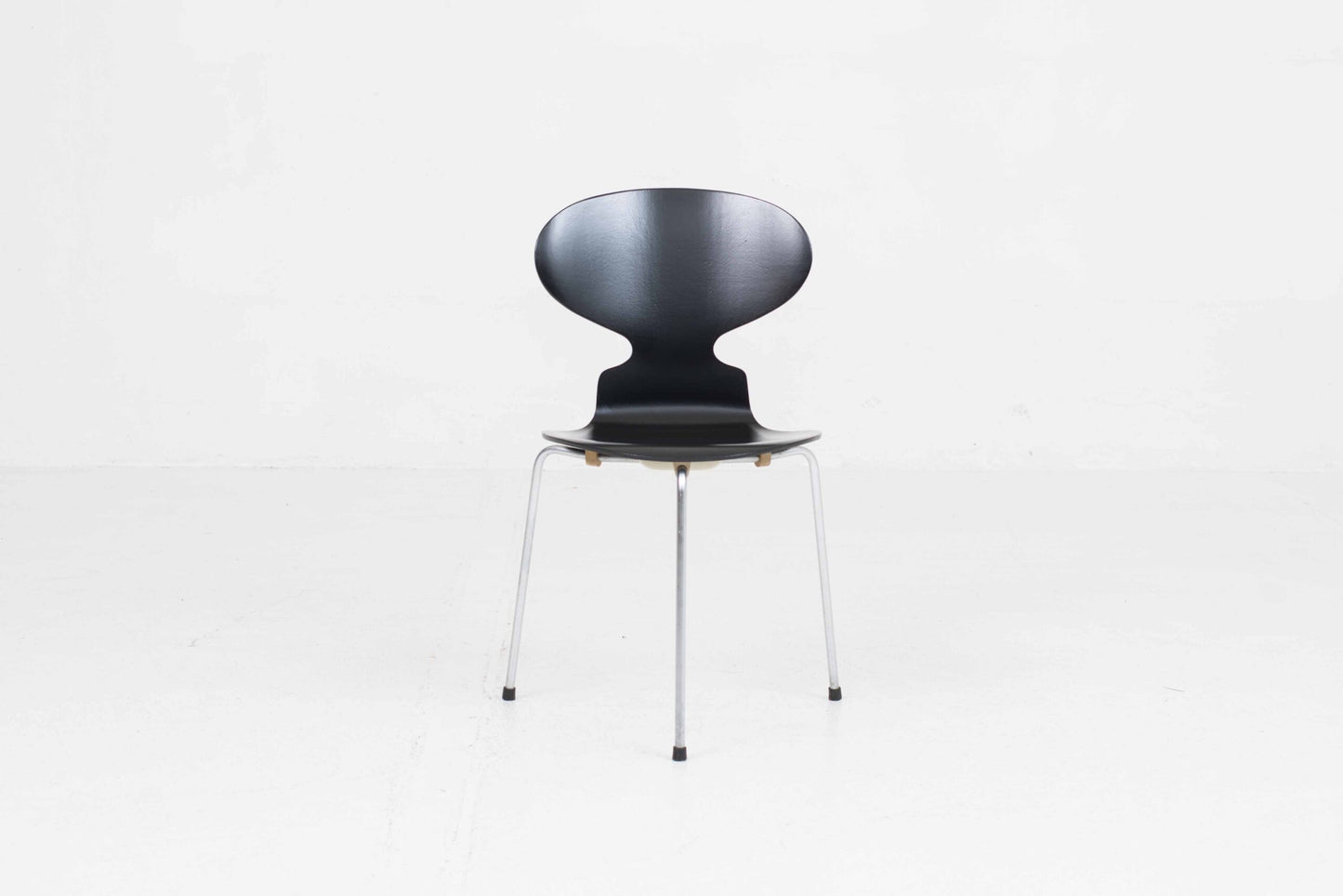 Vintage Stuhl Ameise 3101 von Arne Jacobsen für Fritz Hansen, Schwarz