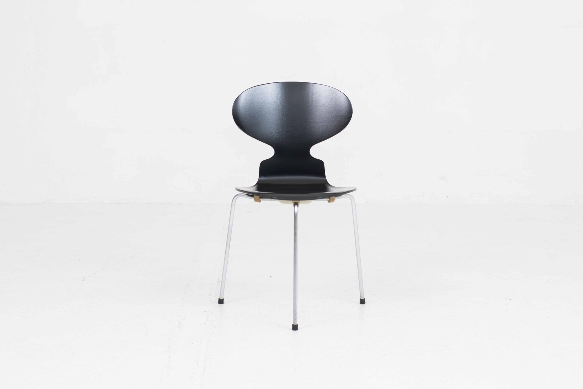 Vintage Stuhl Ameise 3101 von Arne Jacobsen für Fritz Hansen, Schwarz