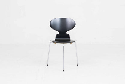 Vintage Stuhl Ameise 3101 von Arne Jacobsen für Fritz Hansen, Schwarz