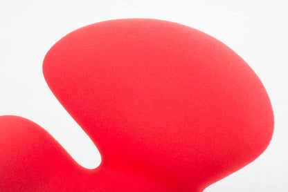 Vintage Sessel Swan von Arne Jacobsen für Fritz Hansen, Rot