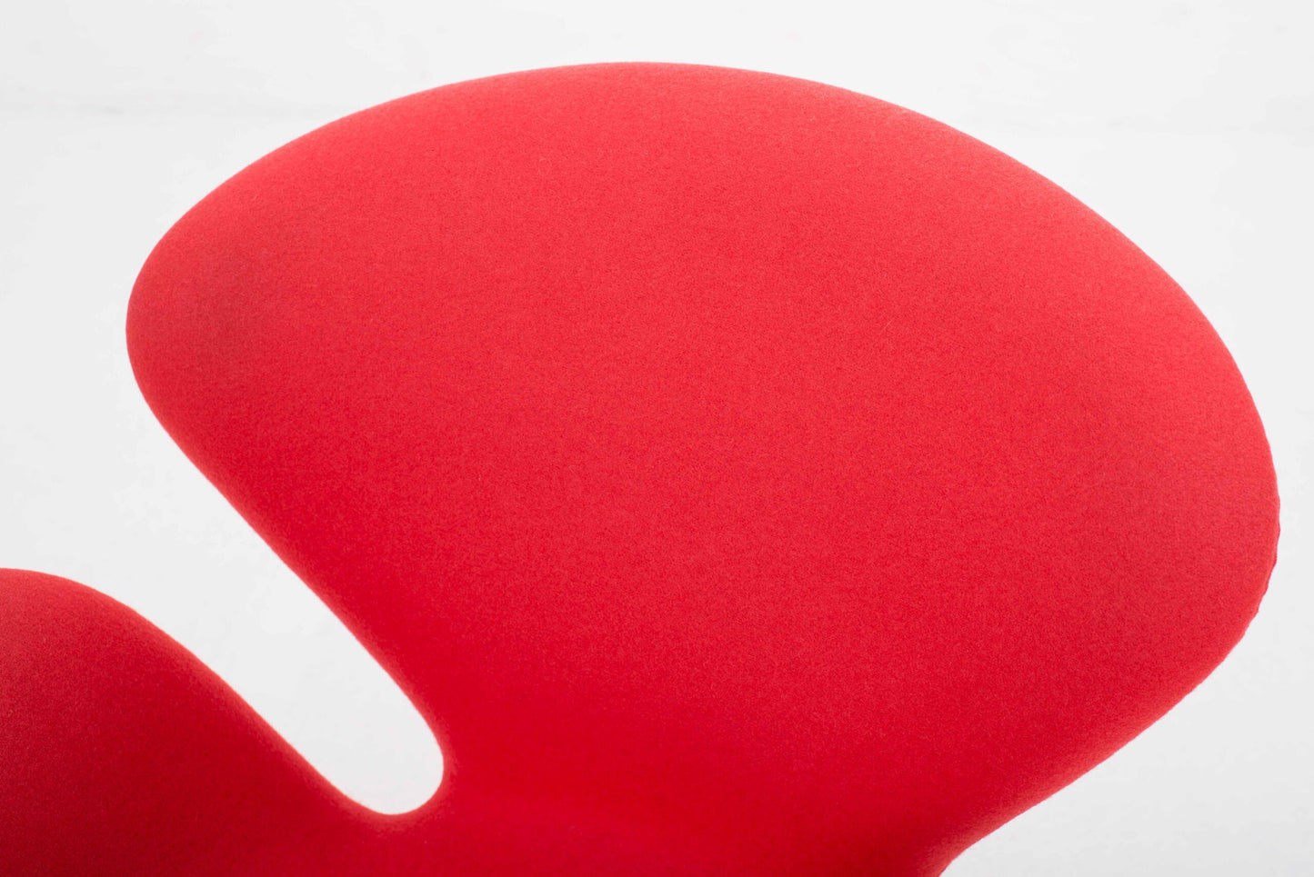 Vintage Sessel Swan von Arne Jacobsen für Fritz Hansen, Rot