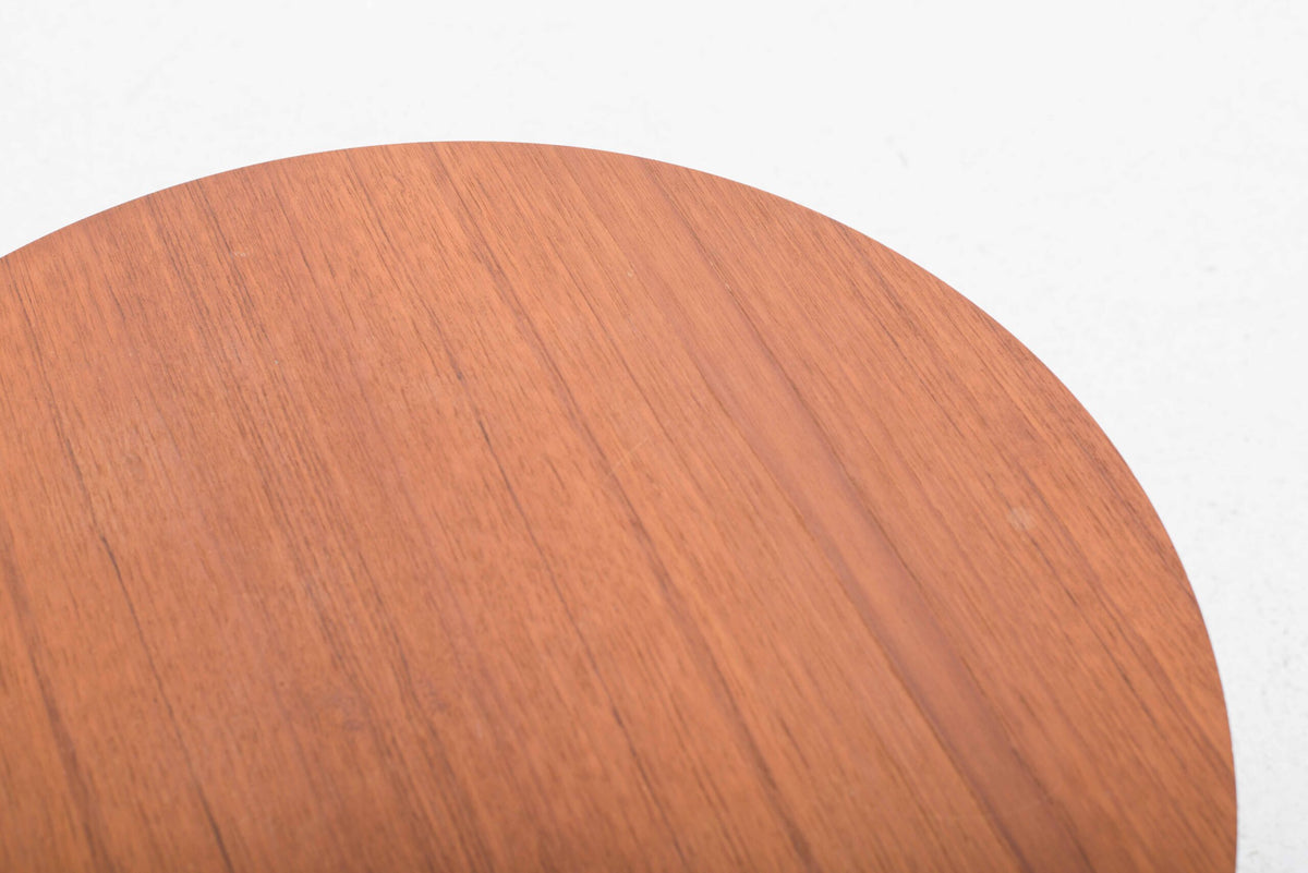 Vintage Couchtisch "Circular" von Arne Jacobsen für Fritz Hansen aus Teak