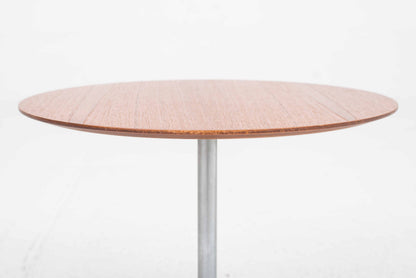 Vintage Couchtisch "Circular" von Arne Jacobsen für Fritz Hansen aus Teak