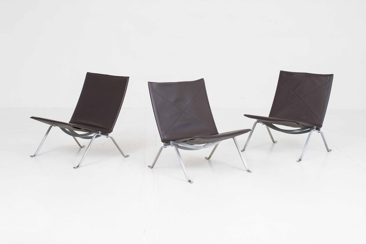 Vintage Sessel PK22 von Poul Kjaerholm für Fritz Hansen