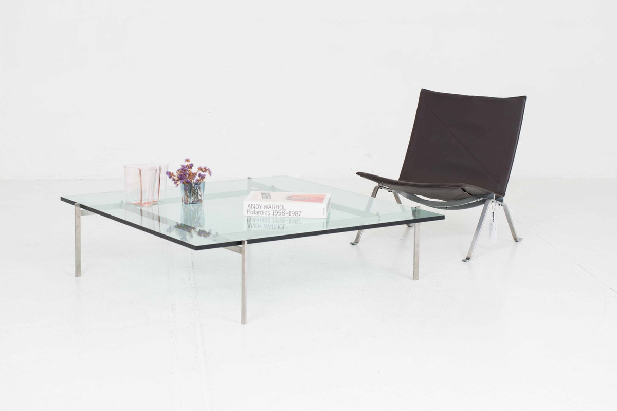 Vintage Couchtisch PK61 von Poul Kjaerholm für Fritz Hansen