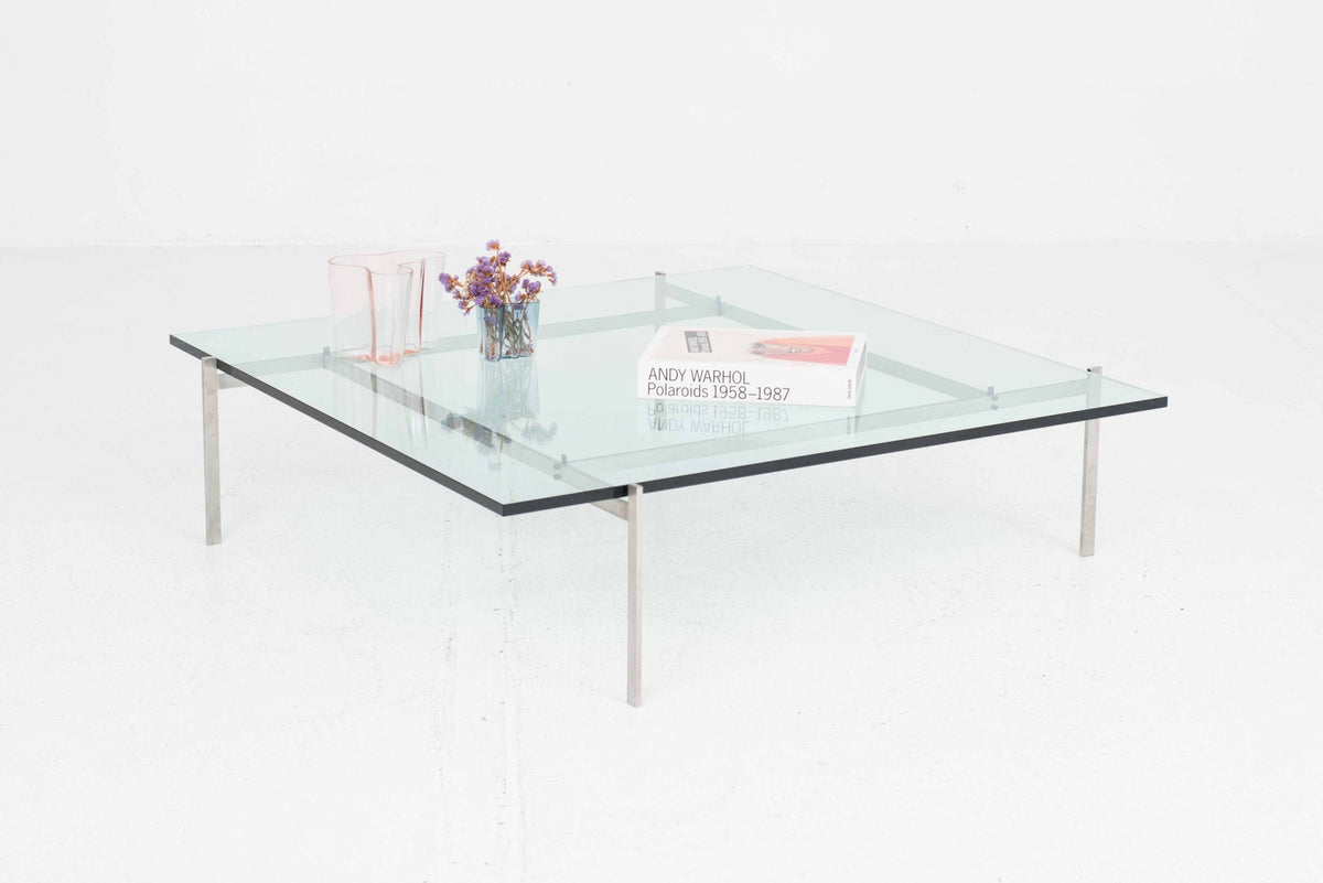 Vintage Couchtisch PK61 von Poul Kjaerholm für Fritz Hansen