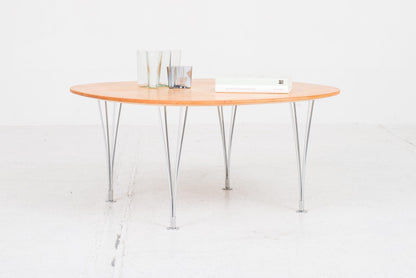 Supercircular coffee table by Piet Hein and Bruno Mathsson for Fritz Hansen