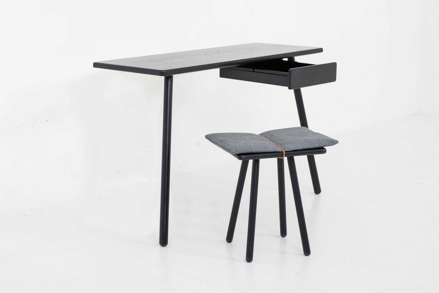 Vintage Schreibtisch Georg mit Hocker von Chris Liljenberg Halstrøm für Skagerak