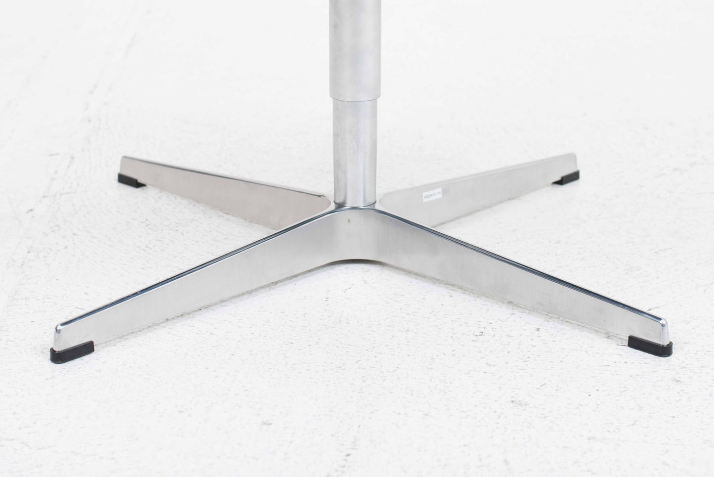 Vintage Sessel "Swan Chair" von Arne Jacobsen für Fritz Hansen, blauer Stoff