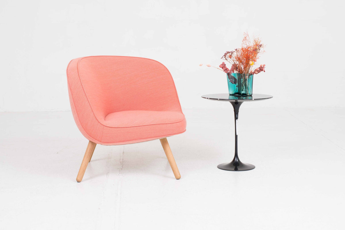 Vintage Sessel VIA57 von KiBiSi für Fritz Hansen in Altrosa
