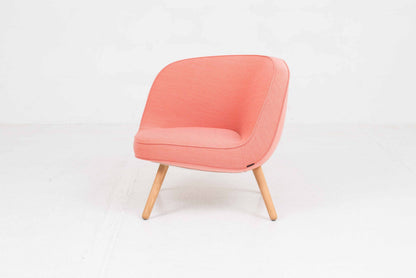Vintage Sessel VIA57 von KiBiSi für Fritz Hansen in Altrosa