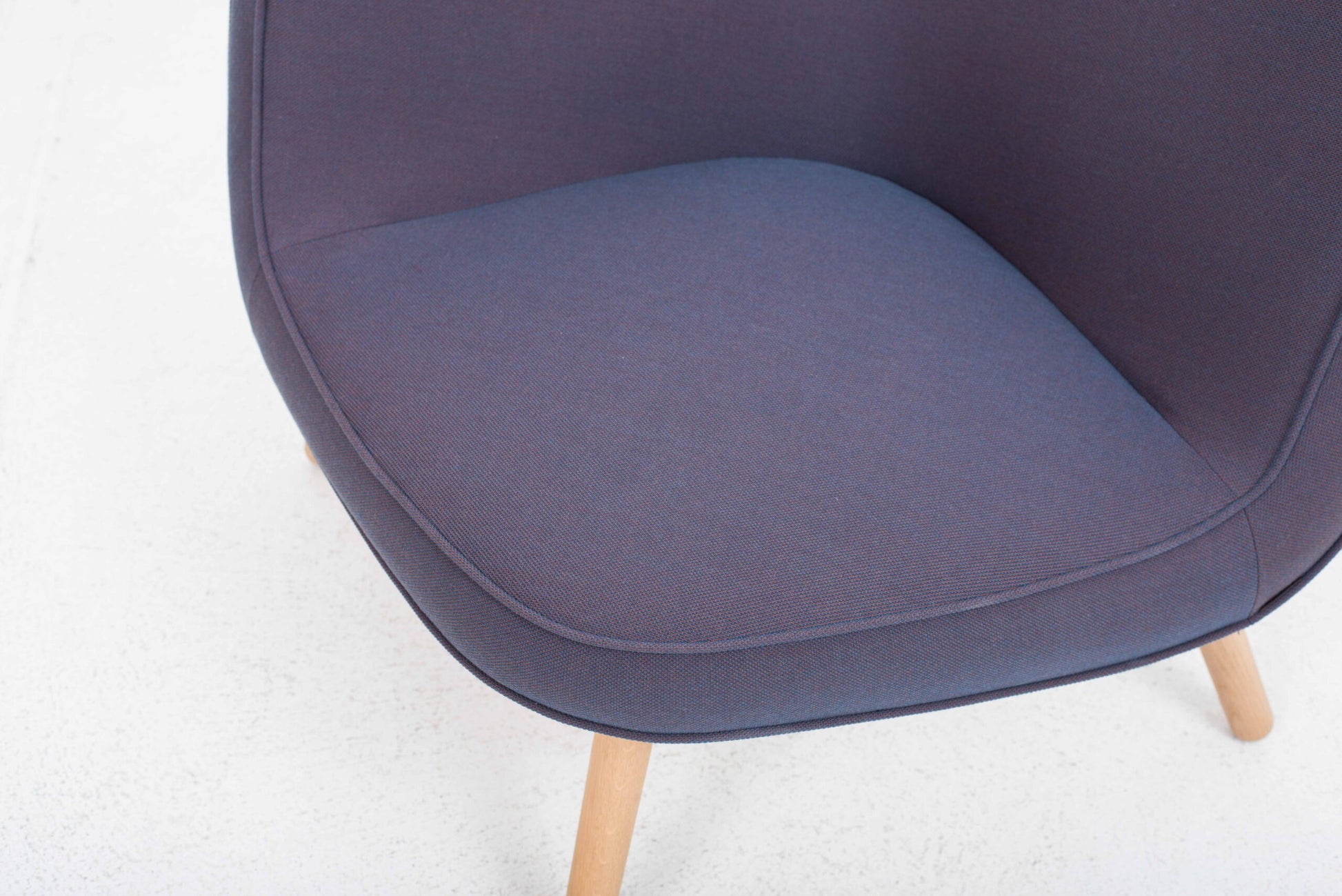 Vintage Sessel VIA57 von KiBiSi für Fritz Hansen in Blau