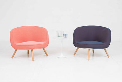 Vintage Sessel VIA57 von KiBiSi für Fritz Hansen in Blau
